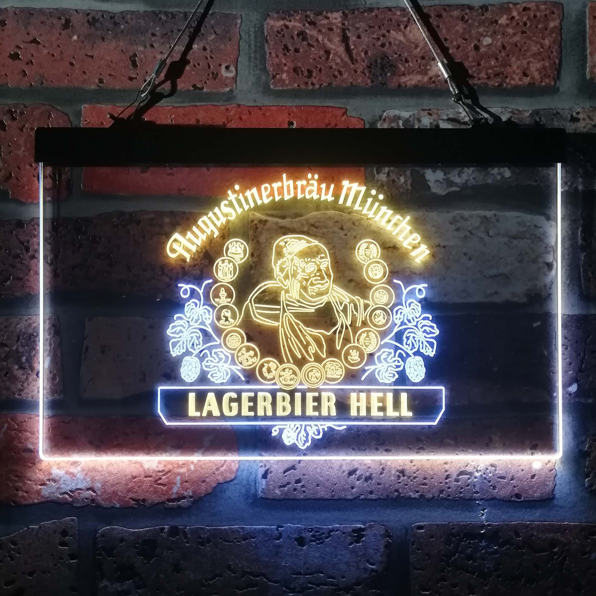 Augustiner Munich Lagerbier Hell Neon LED Sign