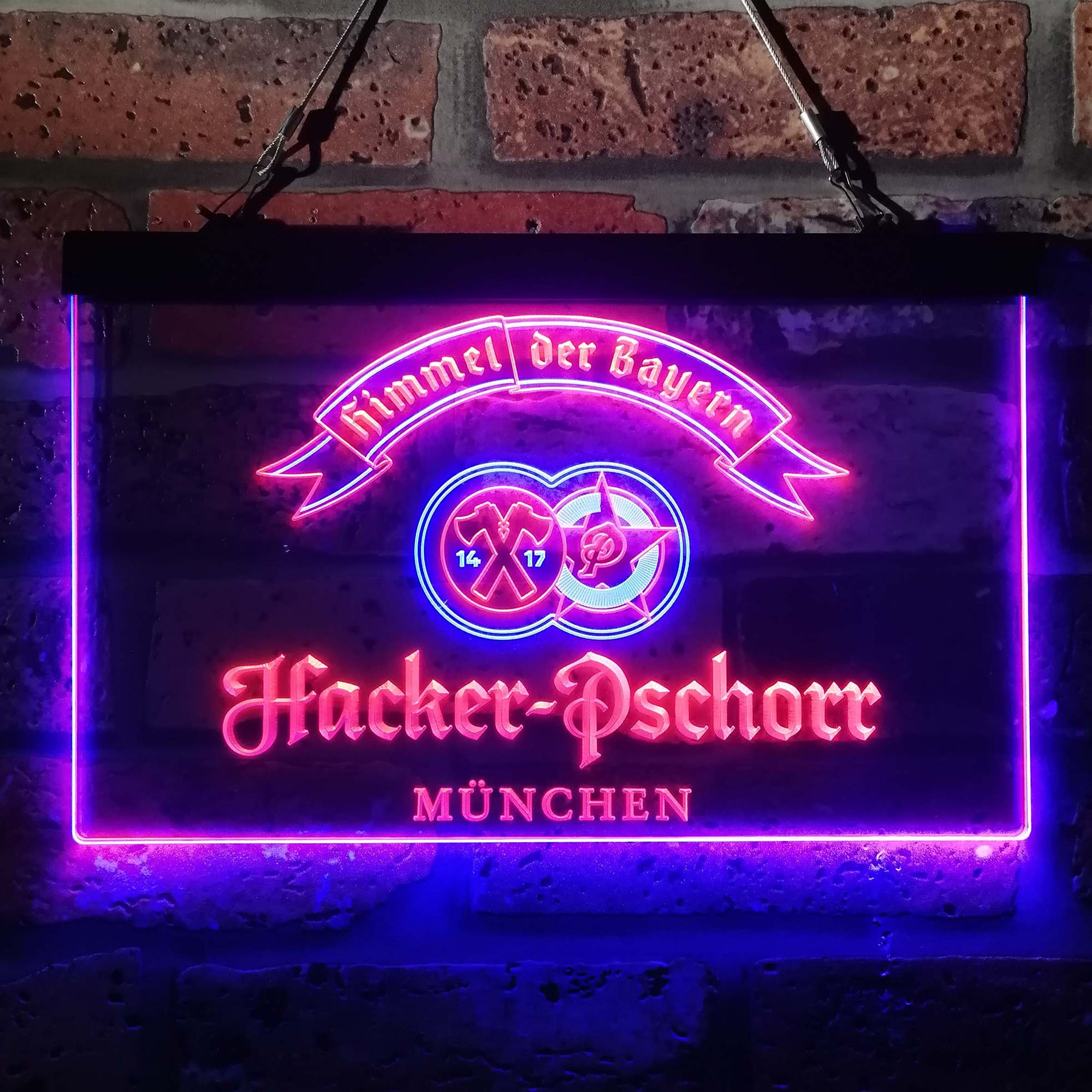 Hacker Pschorr Brewery Neon LED Sign