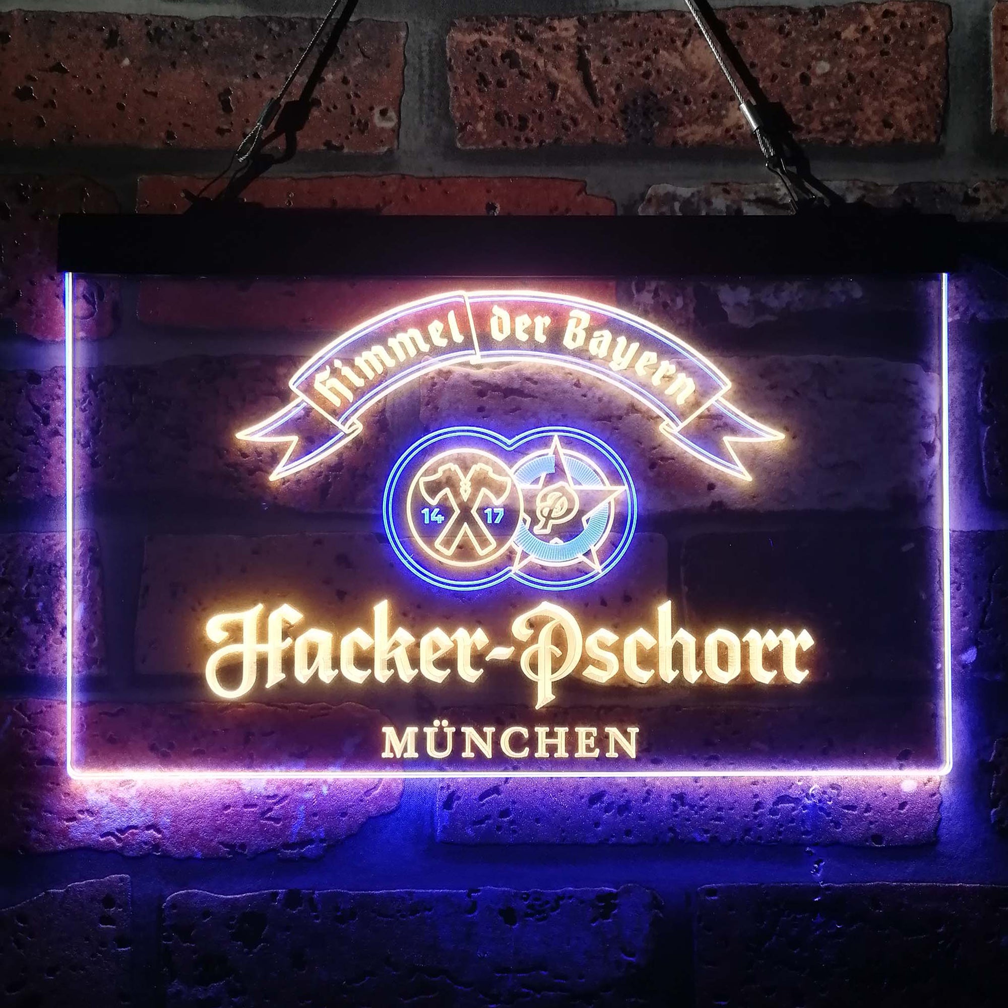 Hacker Pschorr Brewery Neon LED Sign
