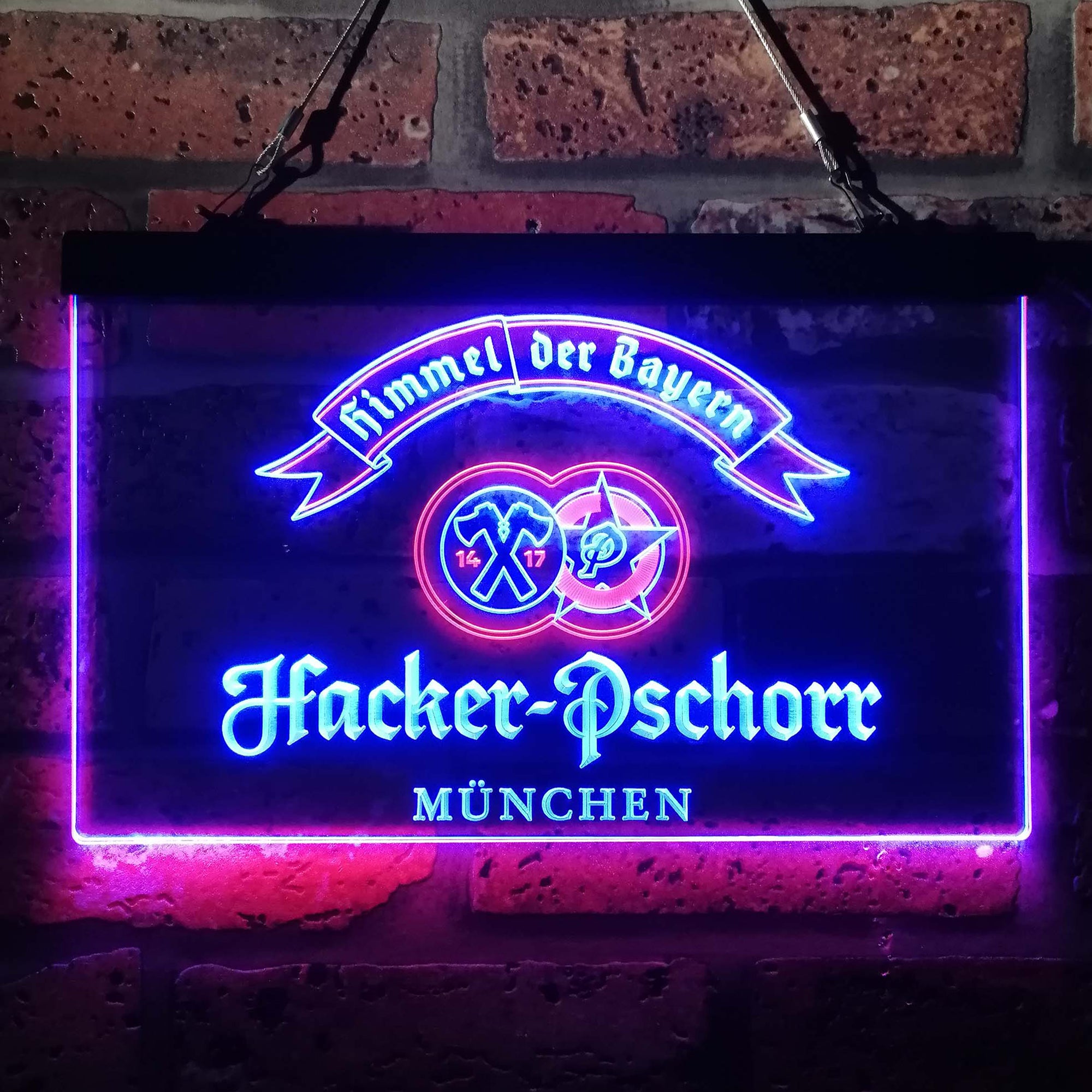 Hacker Pschorr Brewery Neon LED Sign