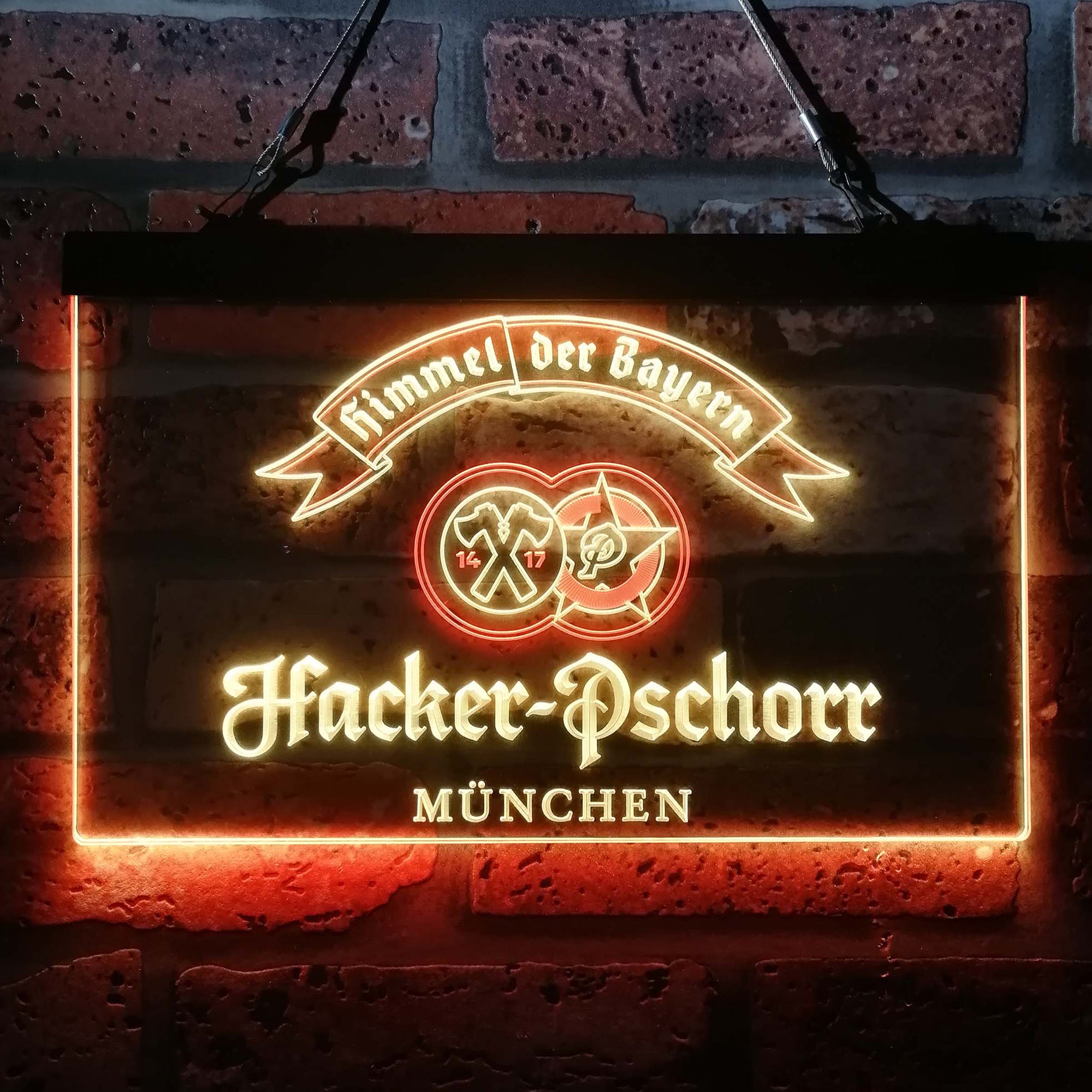 Hacker Pschorr Brewery Neon LED Sign