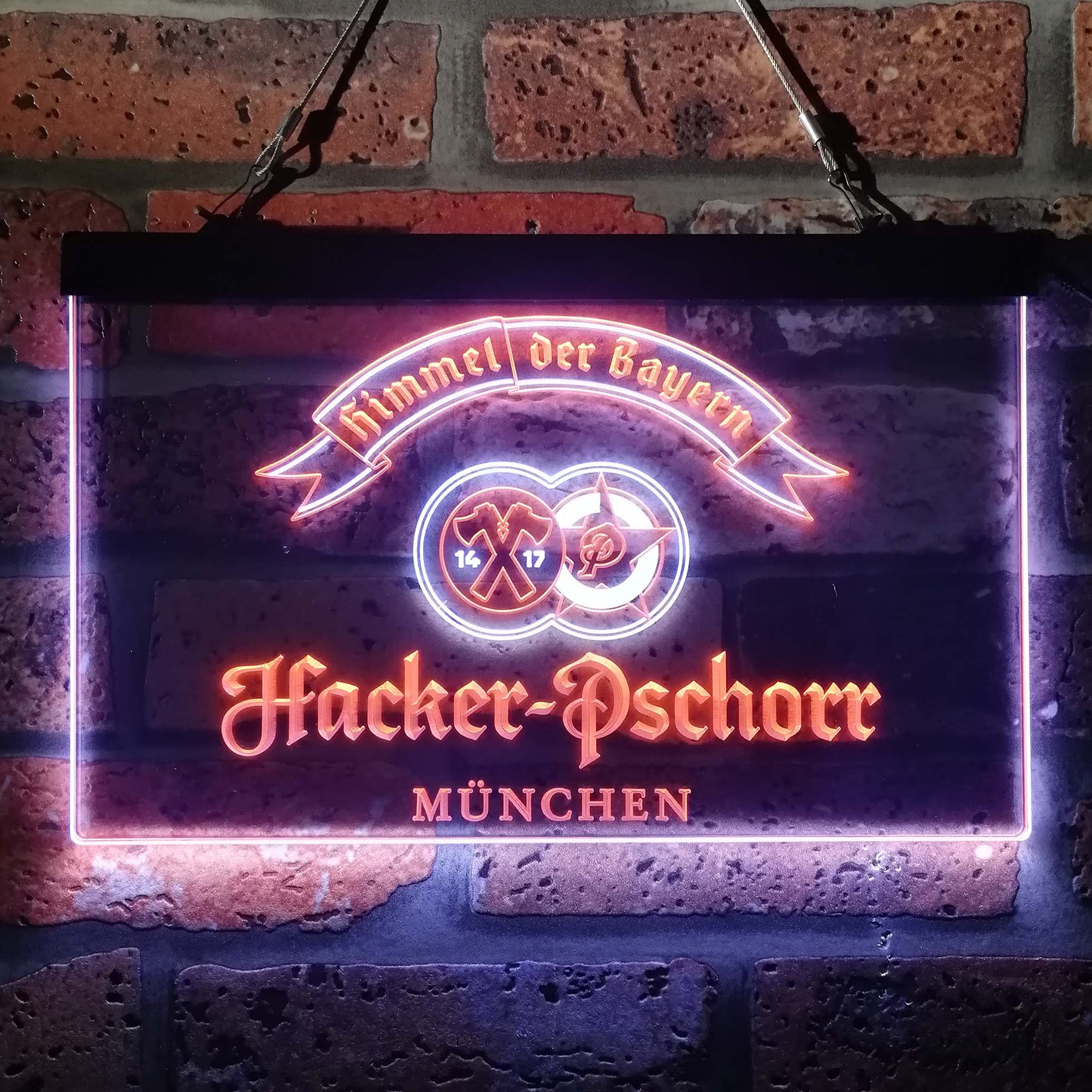 Hacker Pschorr Brewery Neon LED Sign