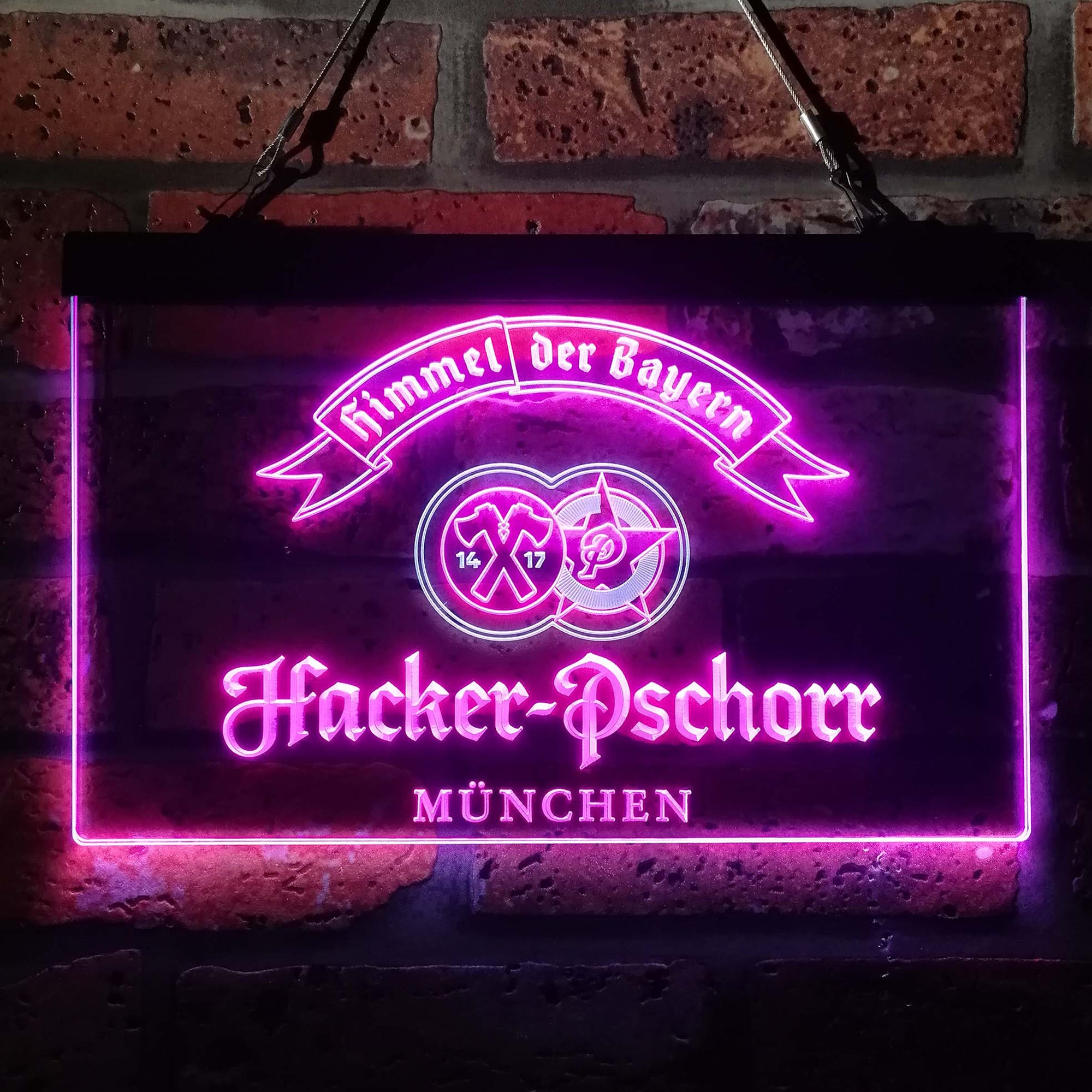 Hacker Pschorr Brewery Neon LED Sign