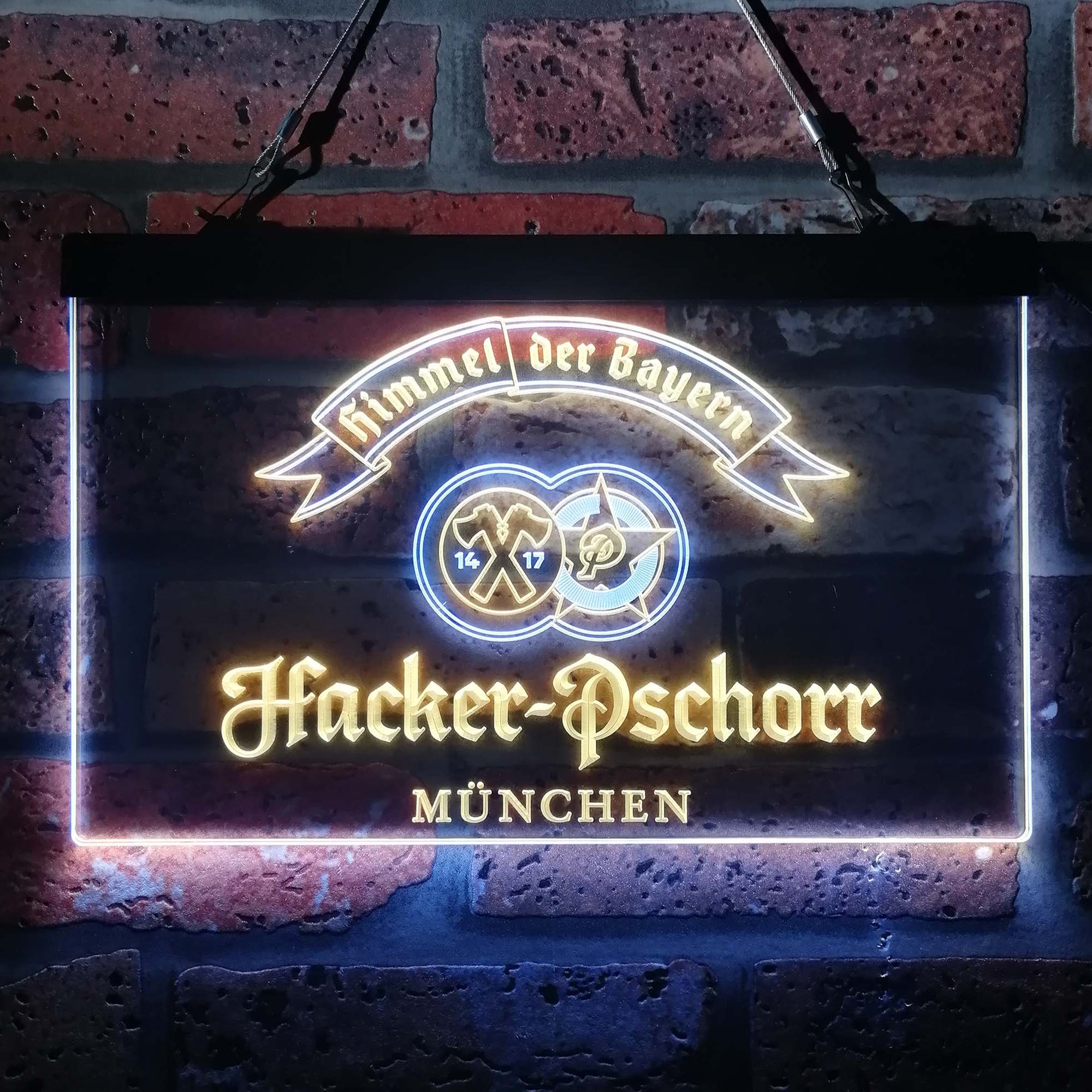 Hacker Pschorr Brewery Neon LED Sign
