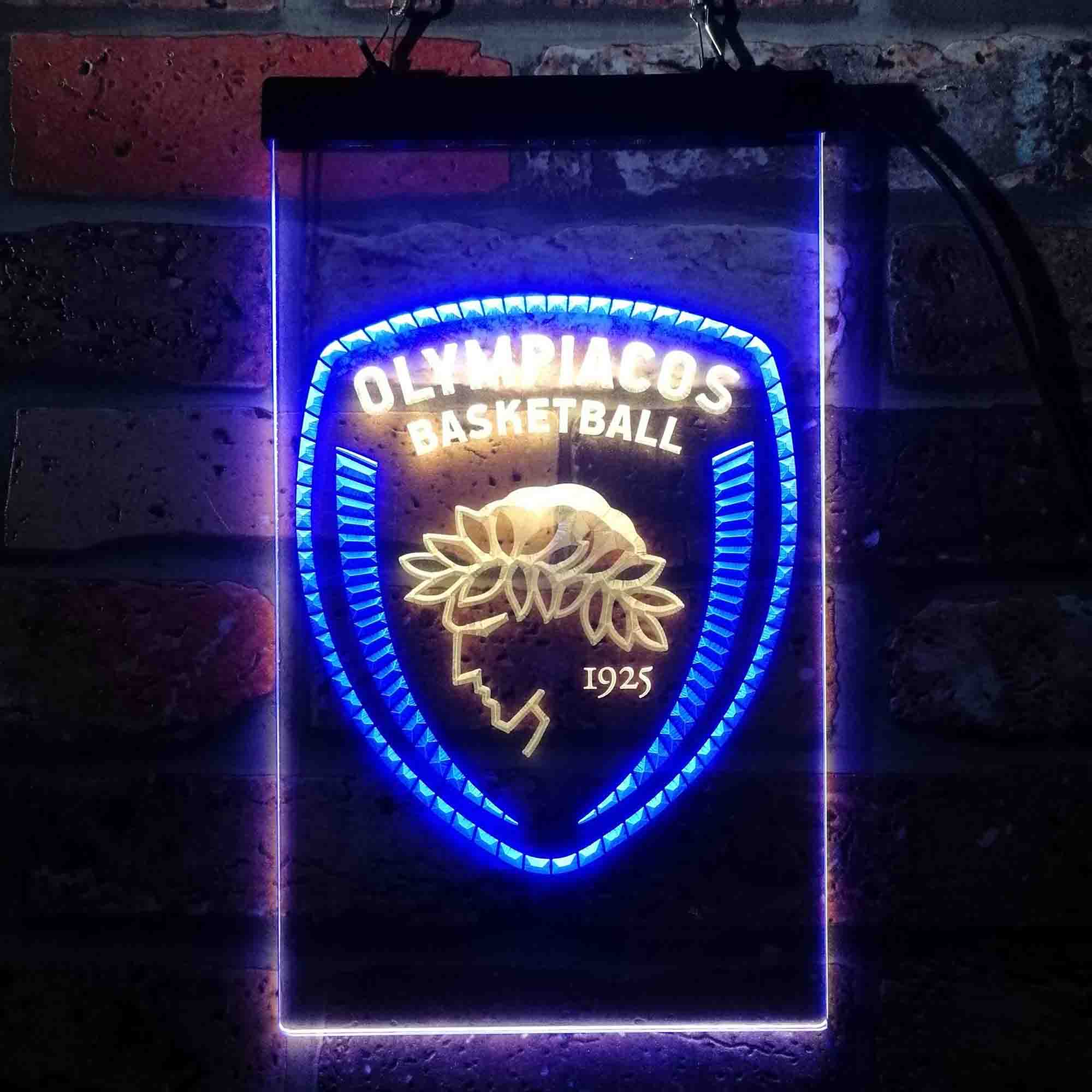 Olympiacos Basketball Neon LED Sign