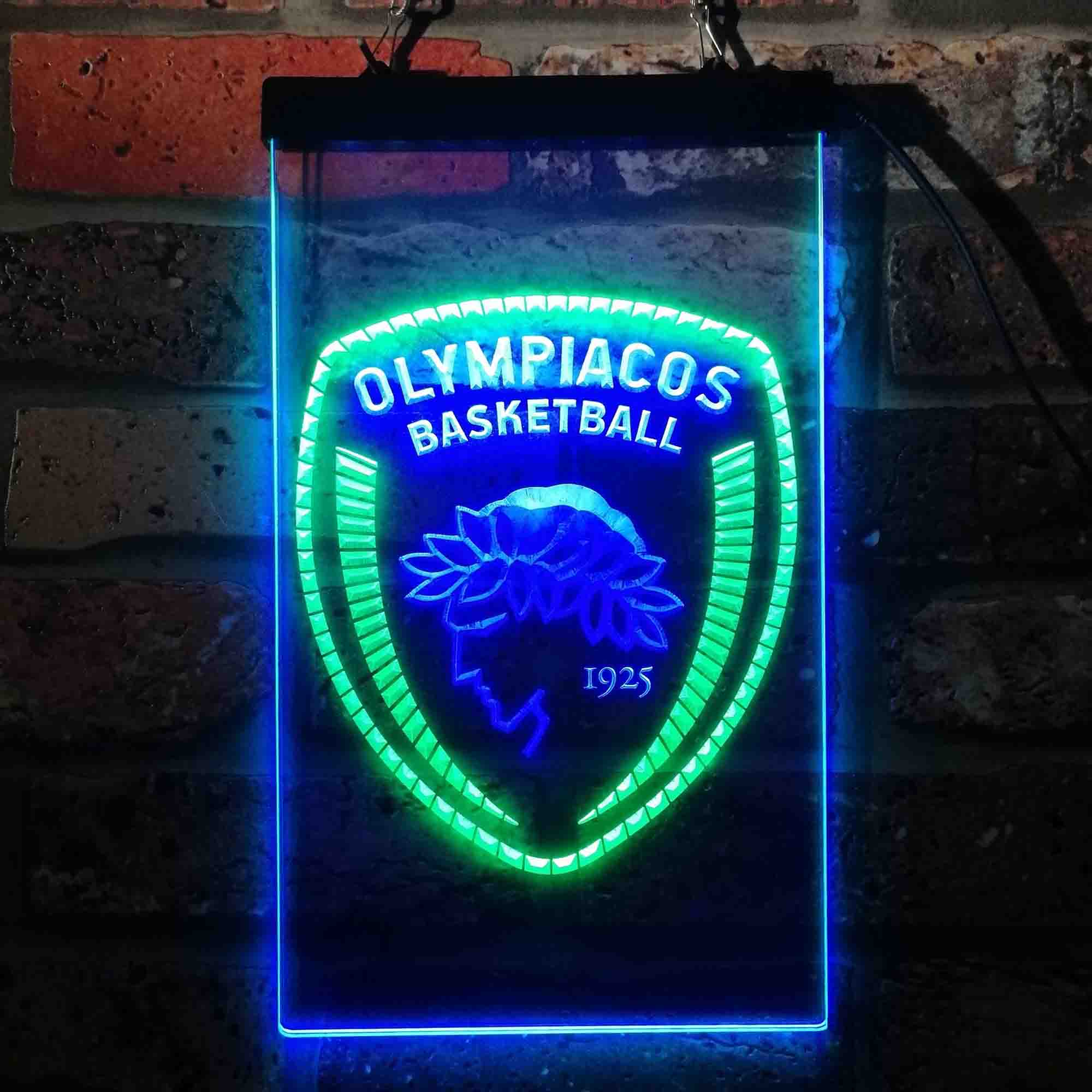 Olympiacos Basketball Neon LED Sign