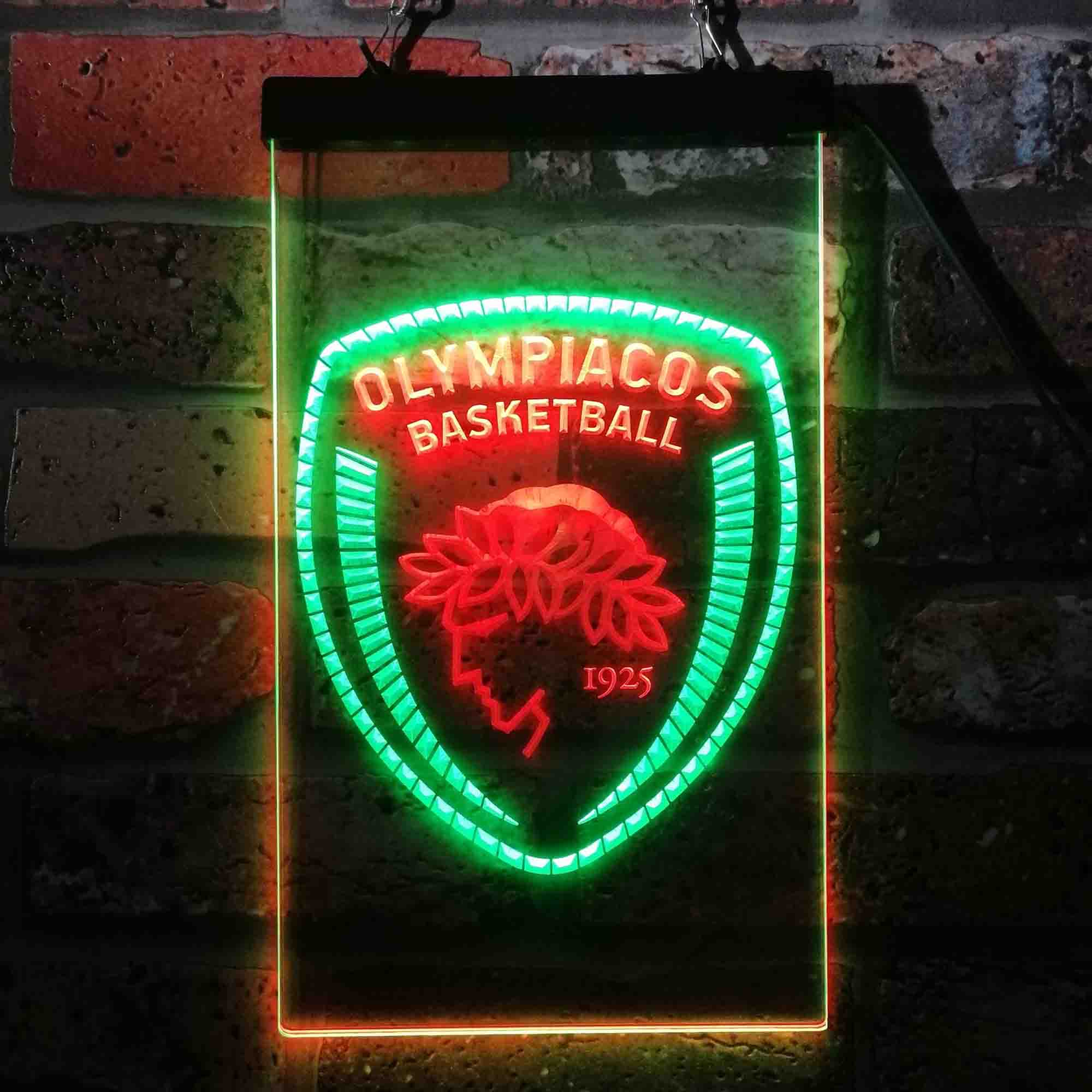 Olympiacos Basketball Neon LED Sign