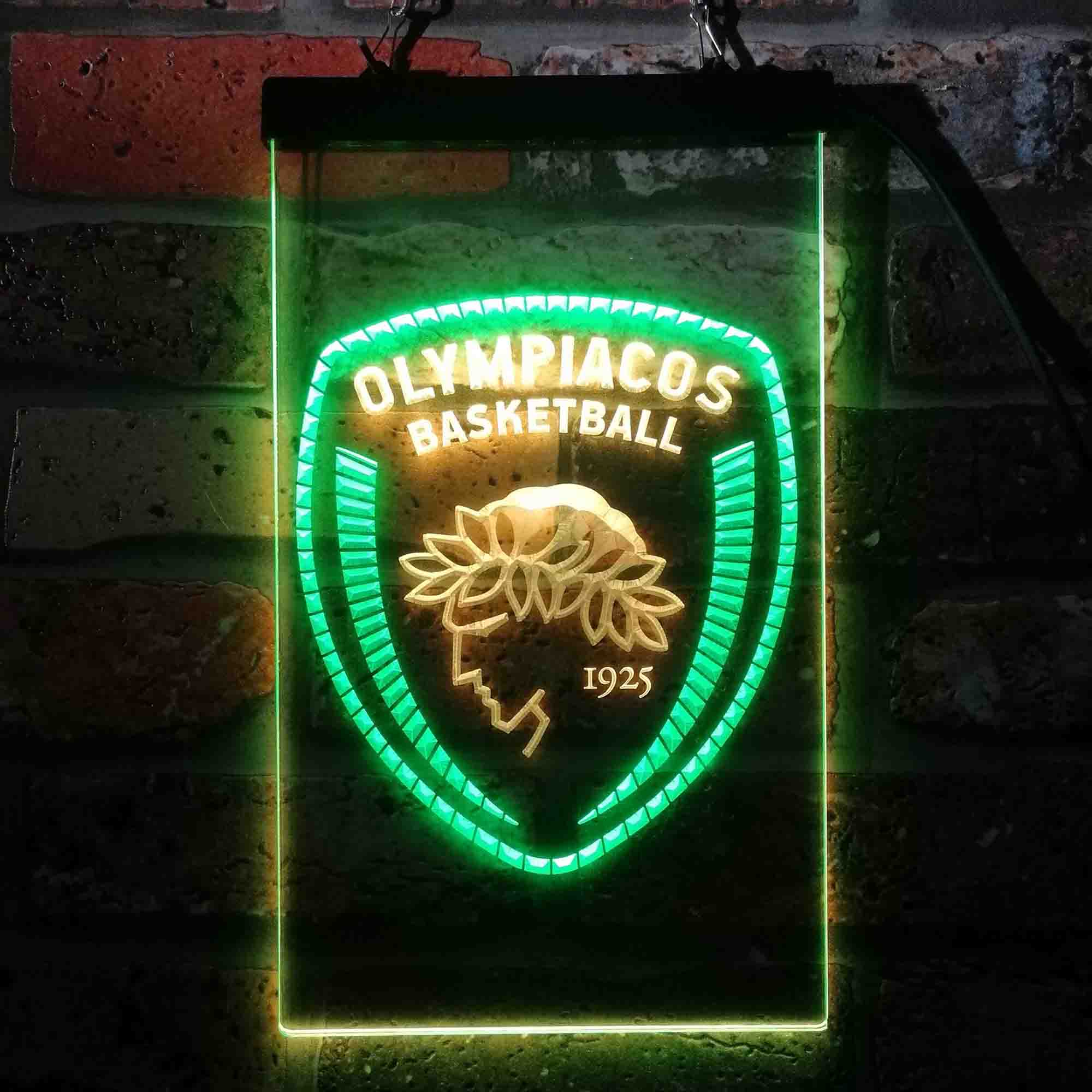 Olympiacos Basketball Neon LED Sign