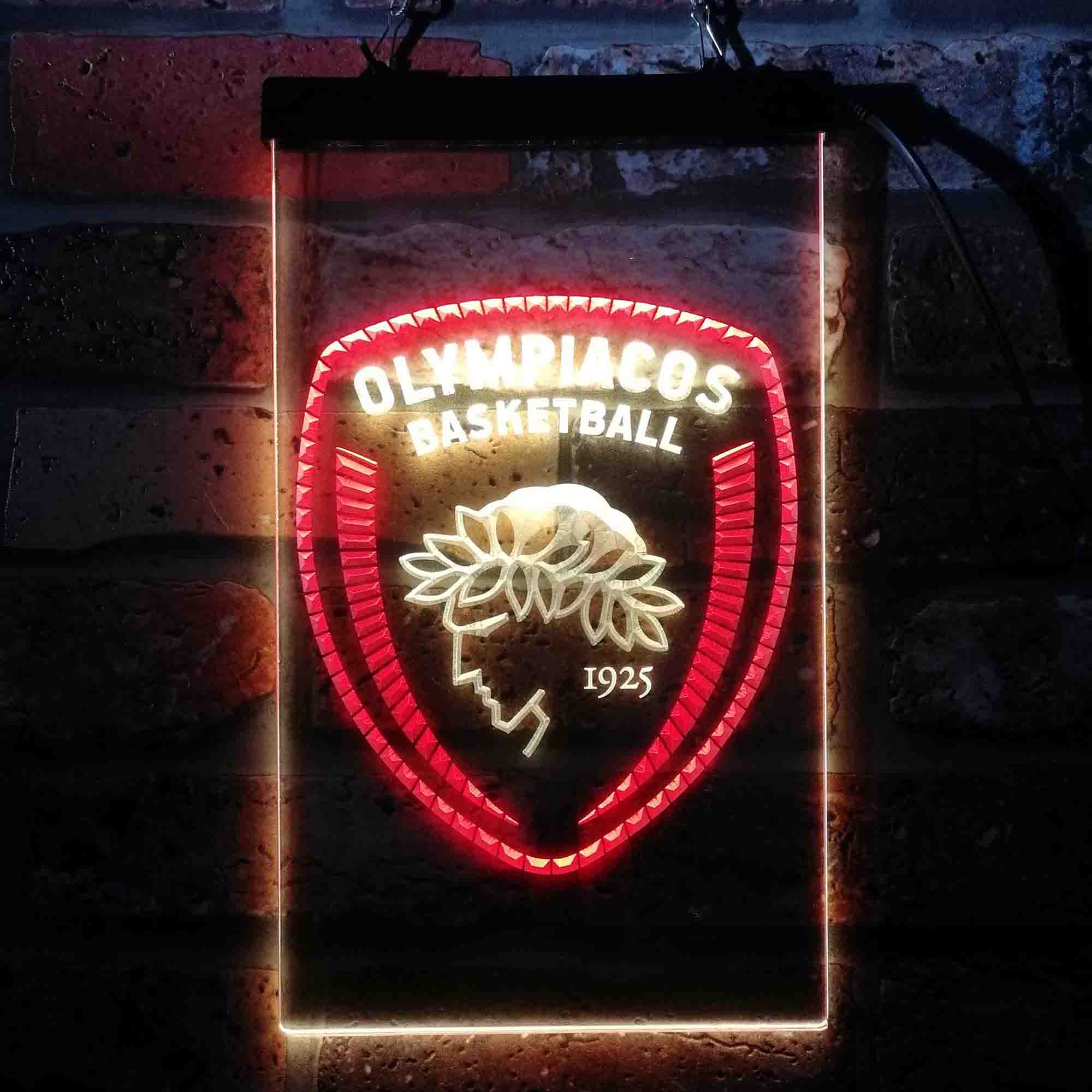 Olympiacos Basketball Neon LED Sign