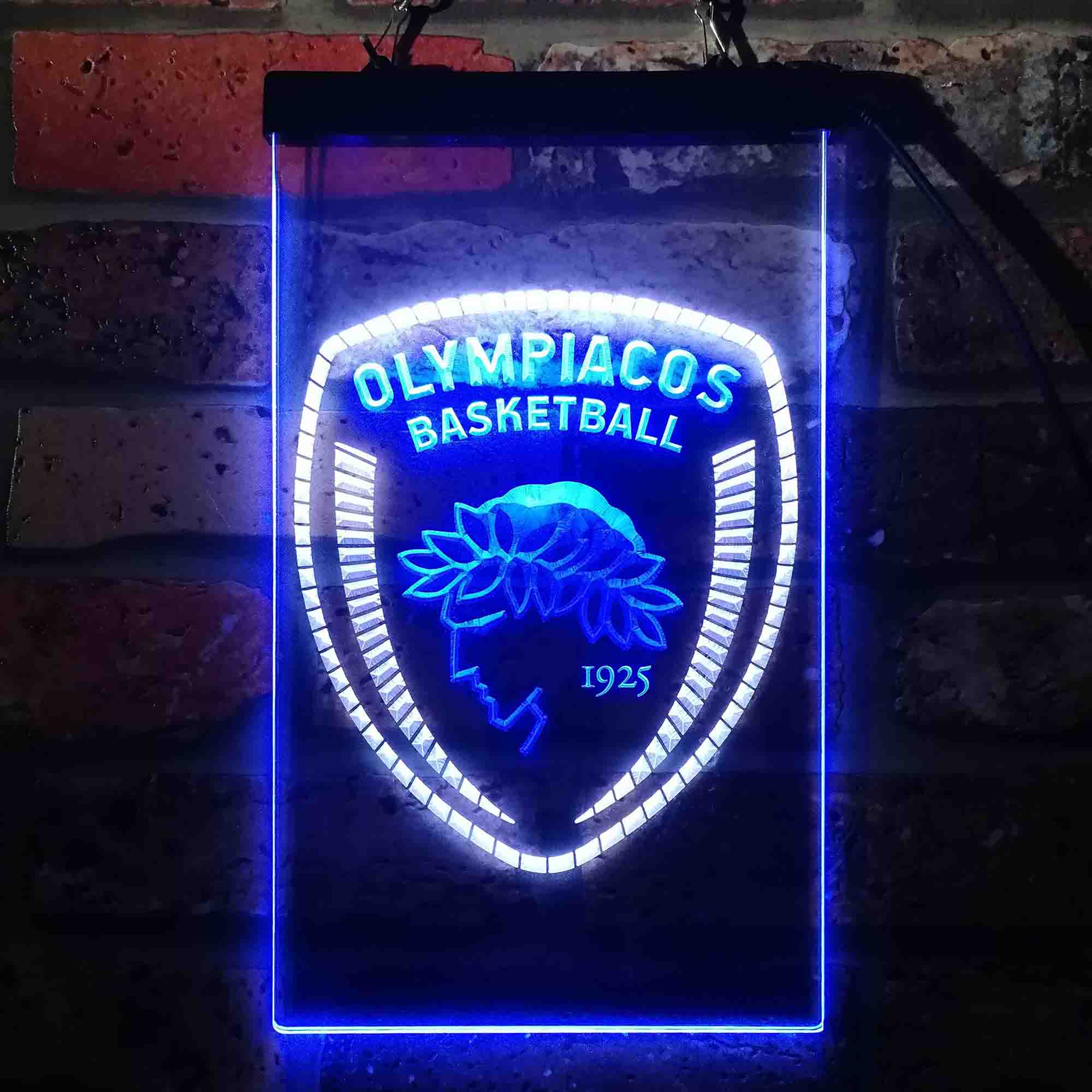 Olympiacos Basketball Neon LED Sign