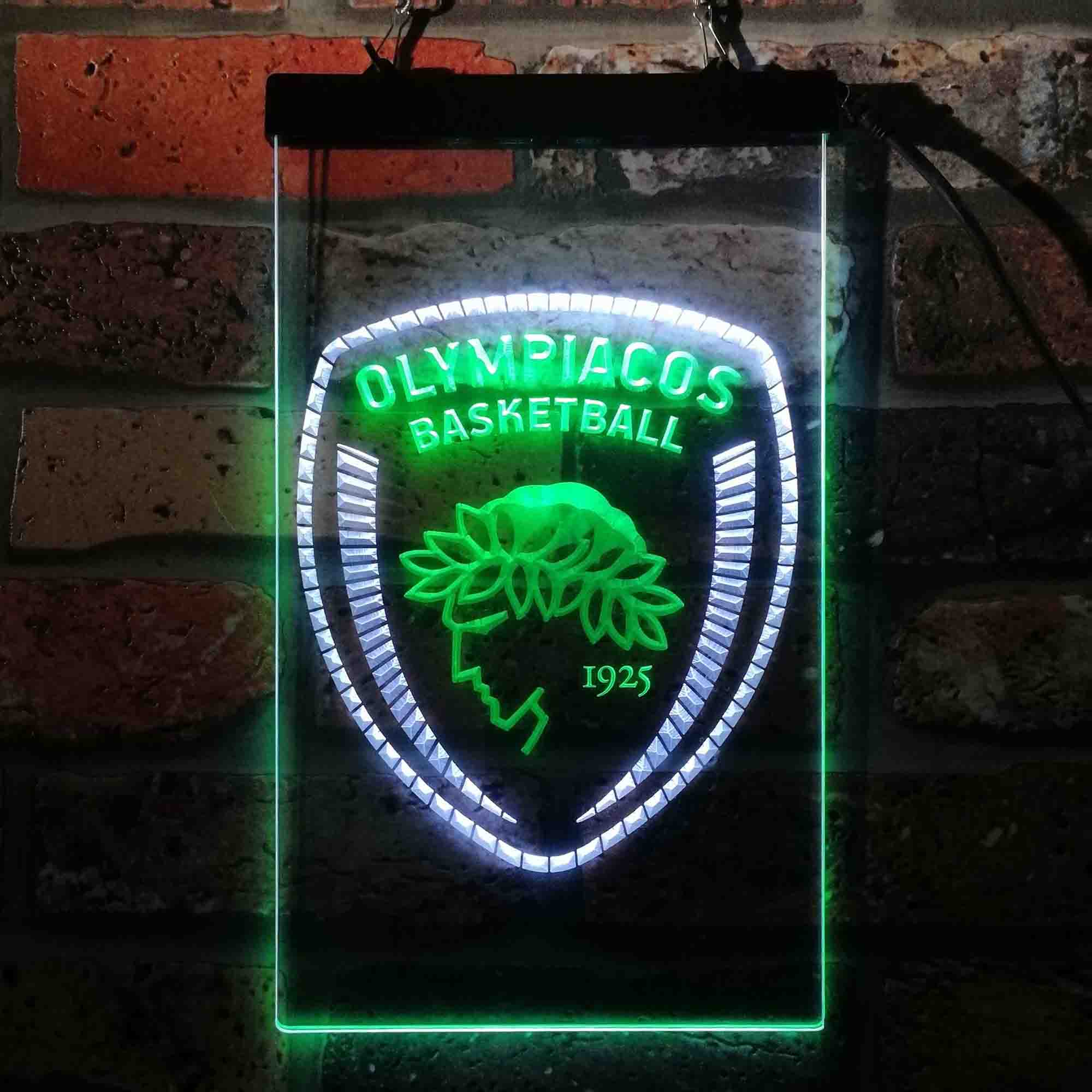 Olympiacos Basketball Neon LED Sign