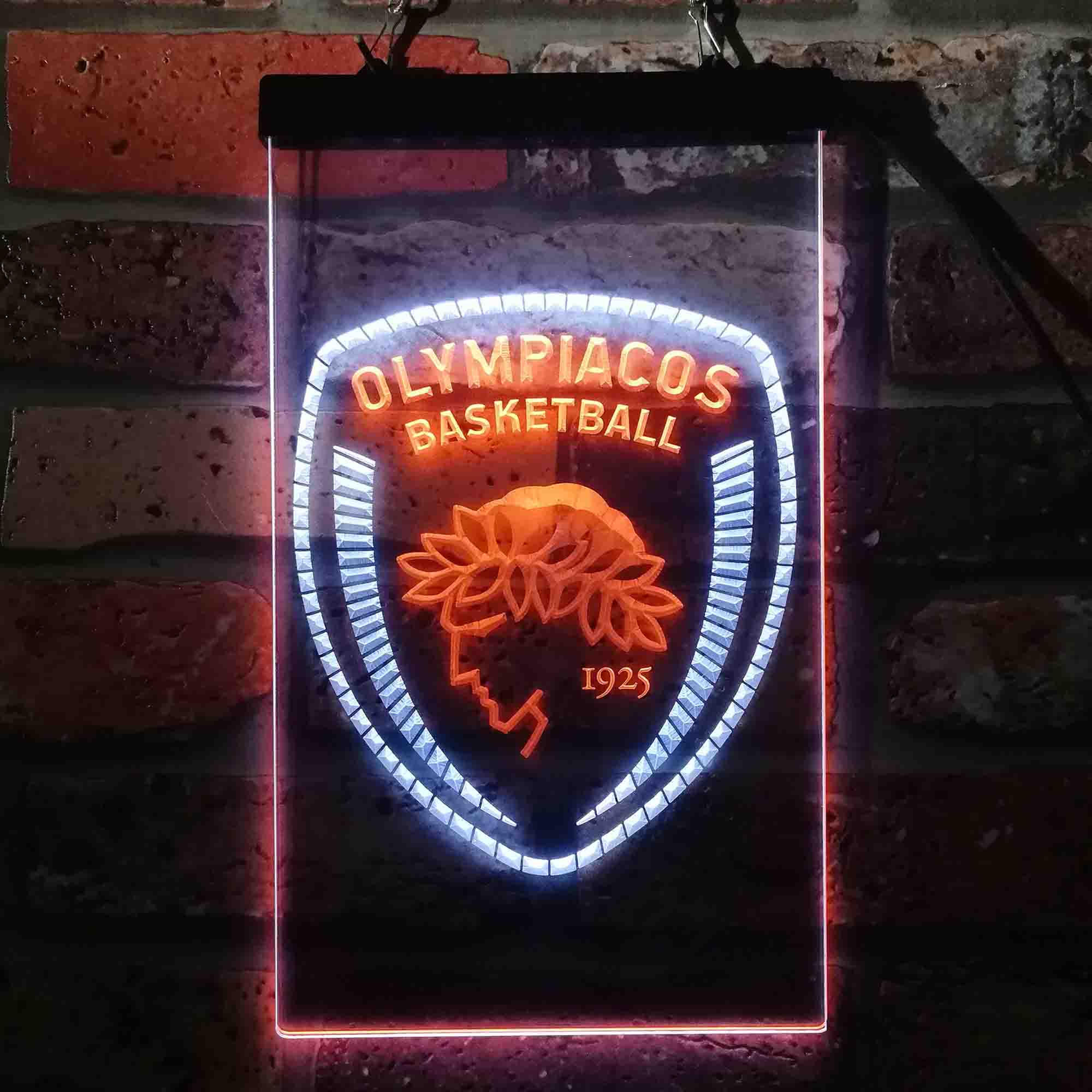 Olympiacos Basketball Neon LED Sign