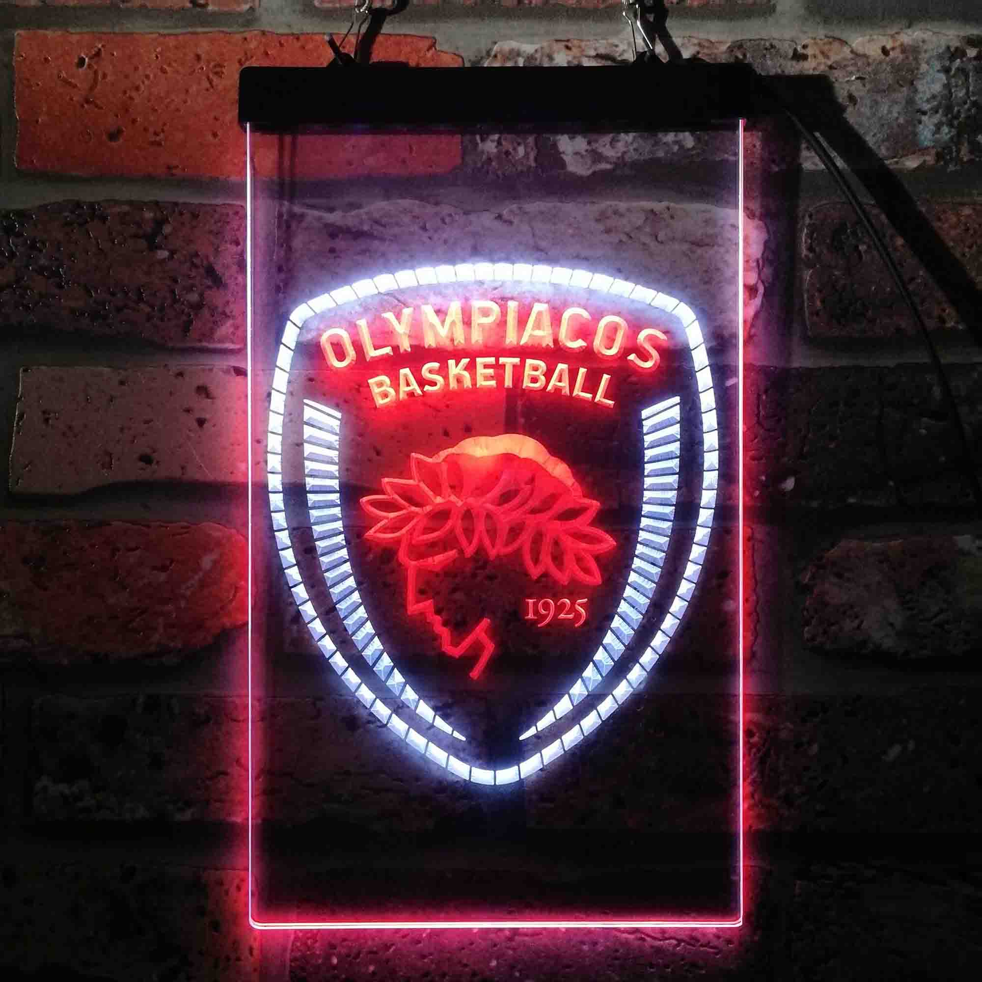 Olympiacos Basketball Neon LED Sign