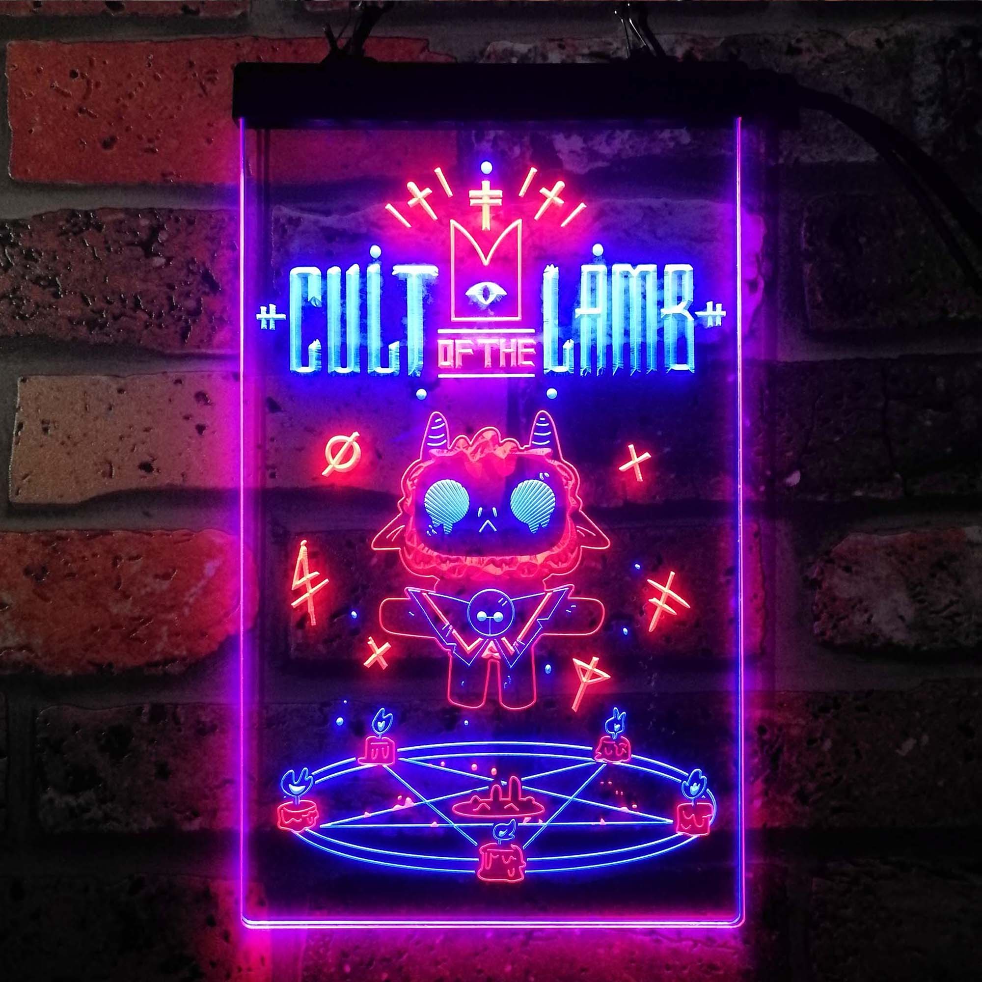Cult of the Lamb Neon LED Sign