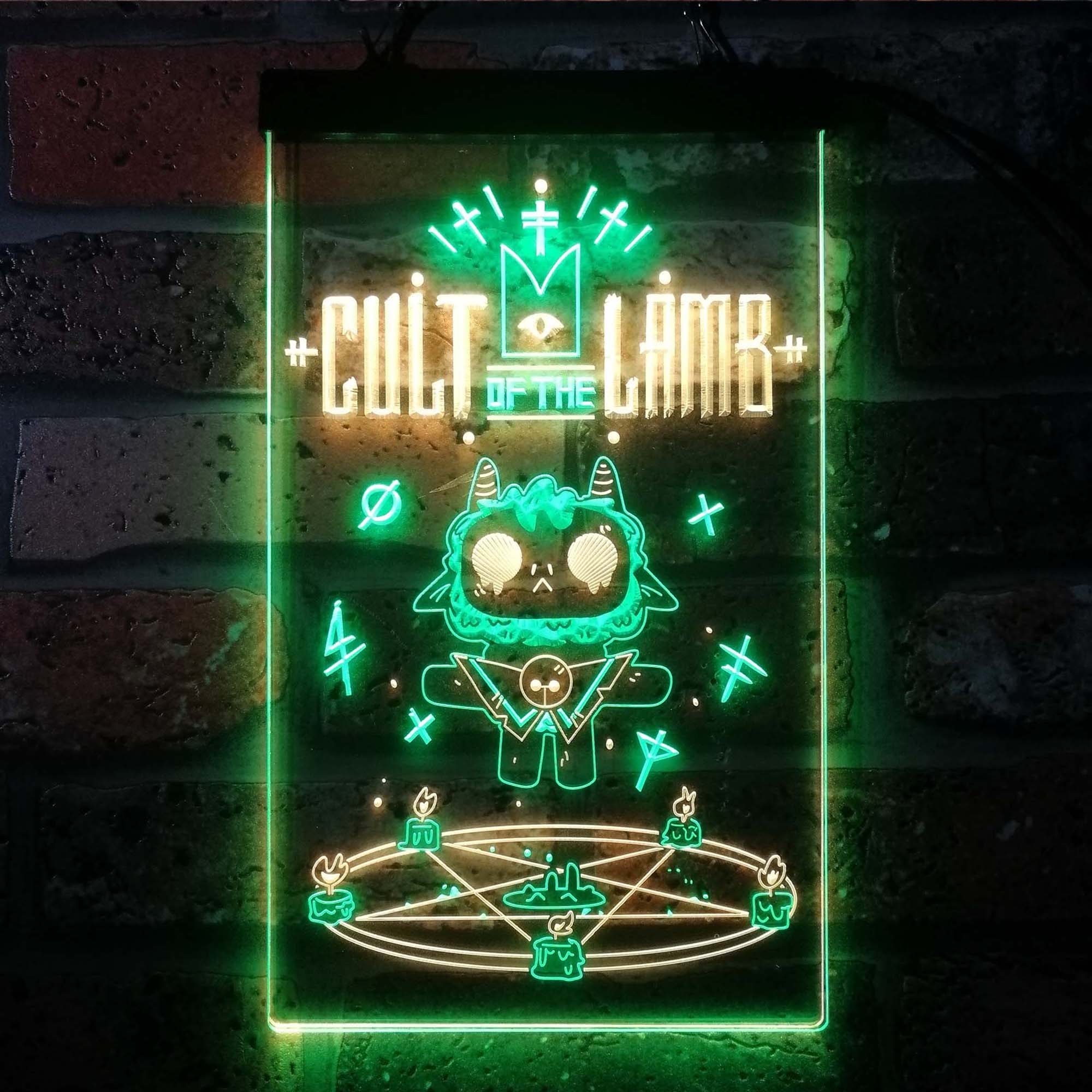 Cult of the Lamb Neon LED Sign