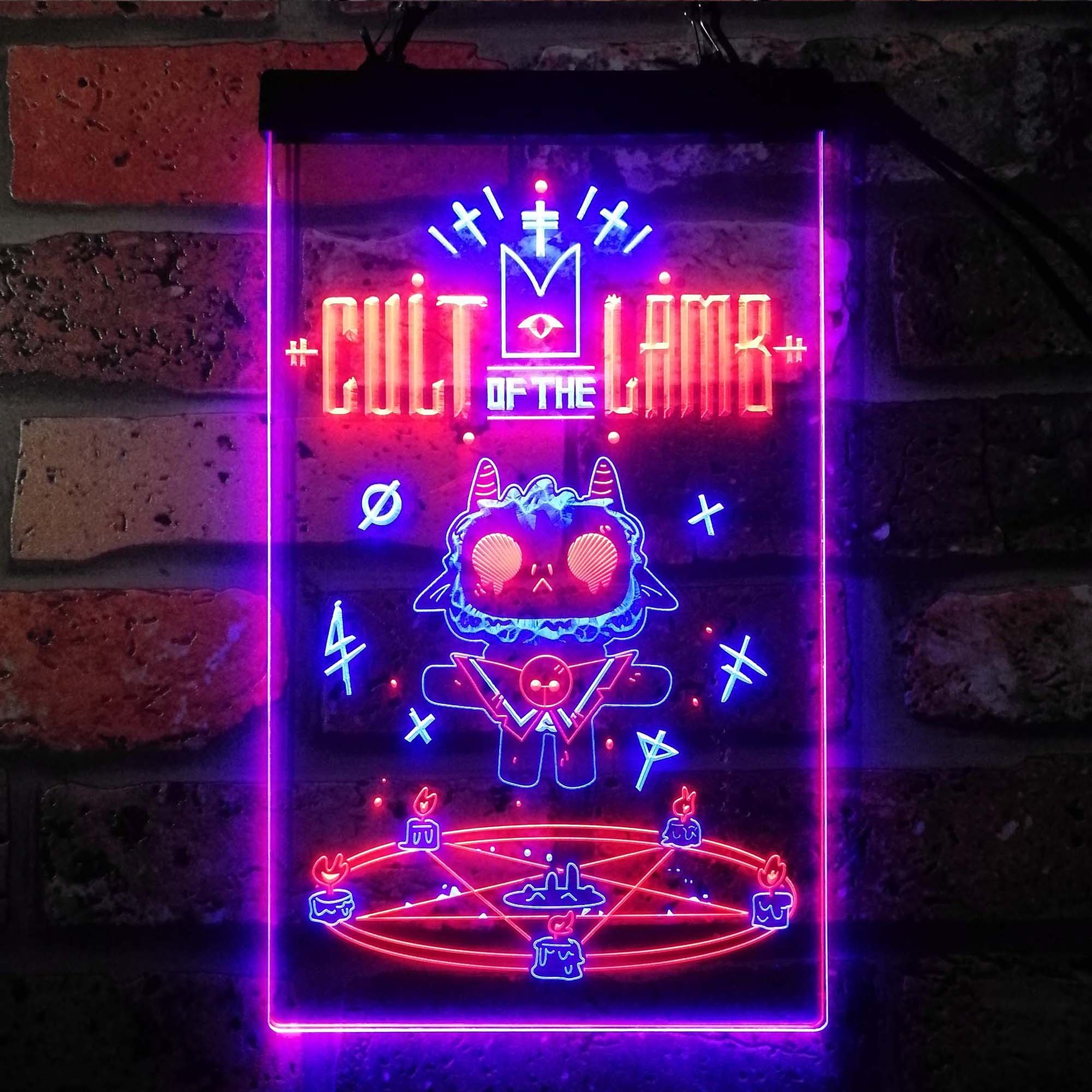 Cult of the Lamb Neon LED Sign