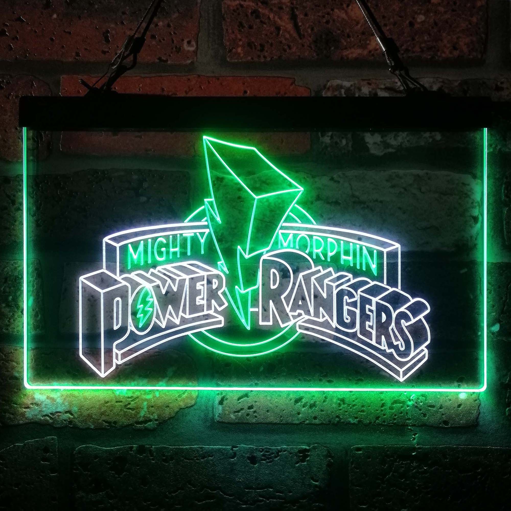 Power Rangers Vintage Arcade Neon LED Sign