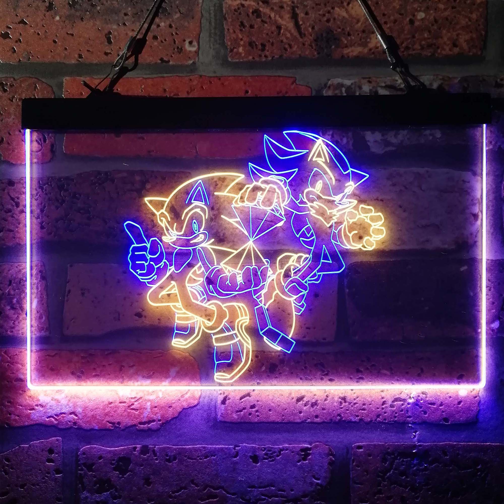 Sonic x Shadow Neon LED Sign
