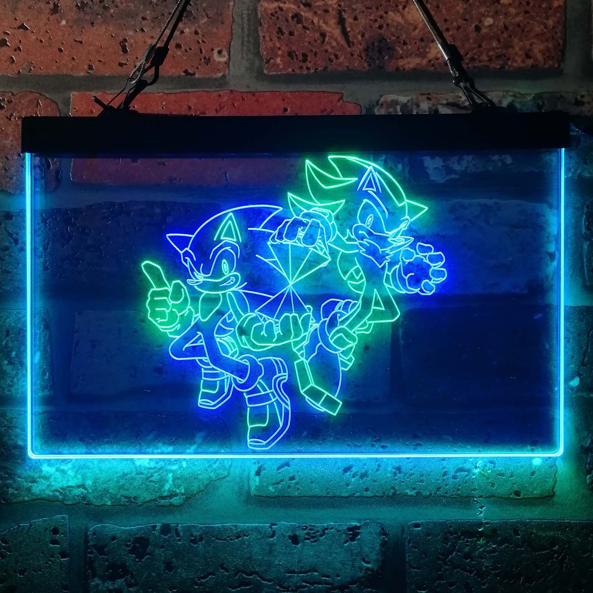 Sonic x Shadow Neon LED Sign