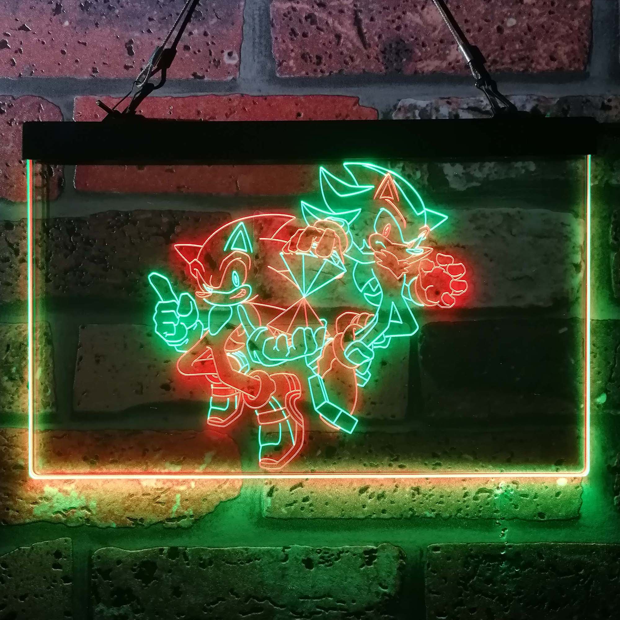 Sonic x Shadow Neon LED Sign