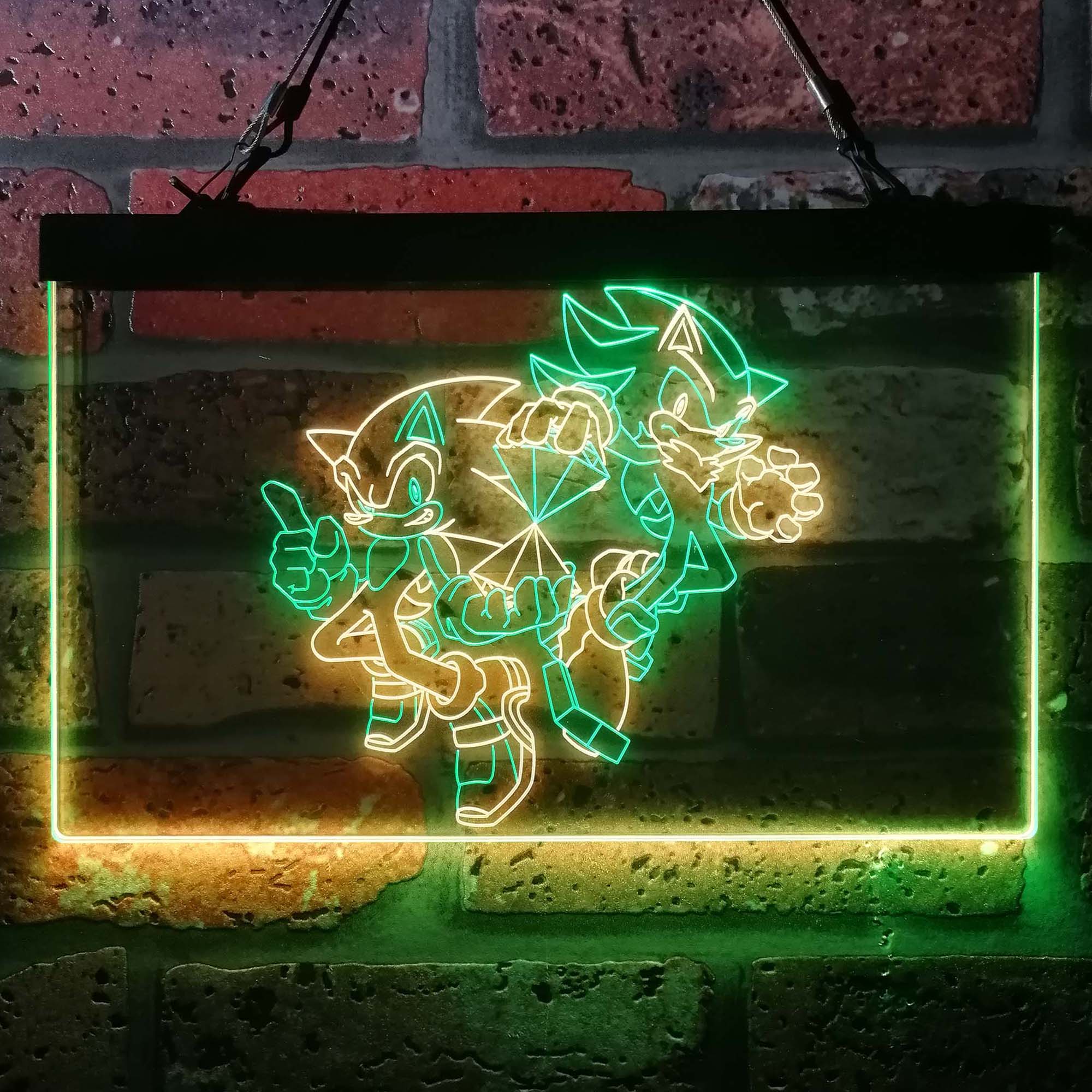 Sonic x Shadow Neon LED Sign