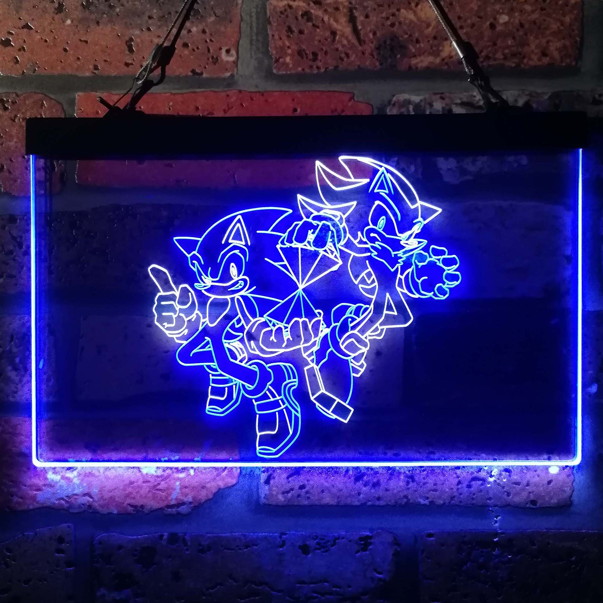 Sonic x Shadow Neon LED Sign