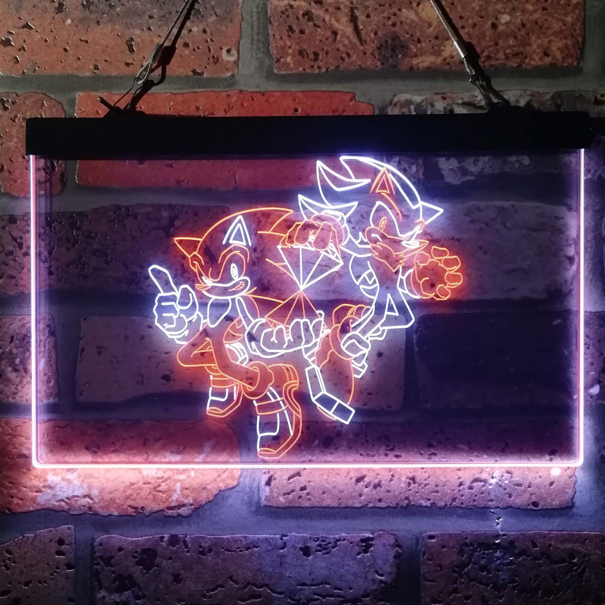 Sonic x Shadow Neon LED Sign