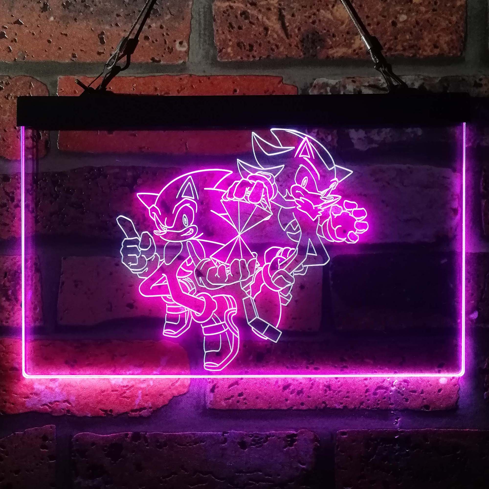 Sonic x Shadow Neon LED Sign