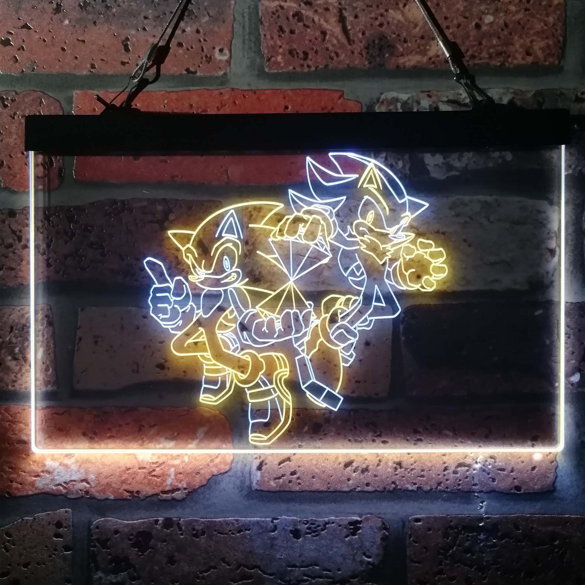 Sonic x Shadow Neon LED Sign