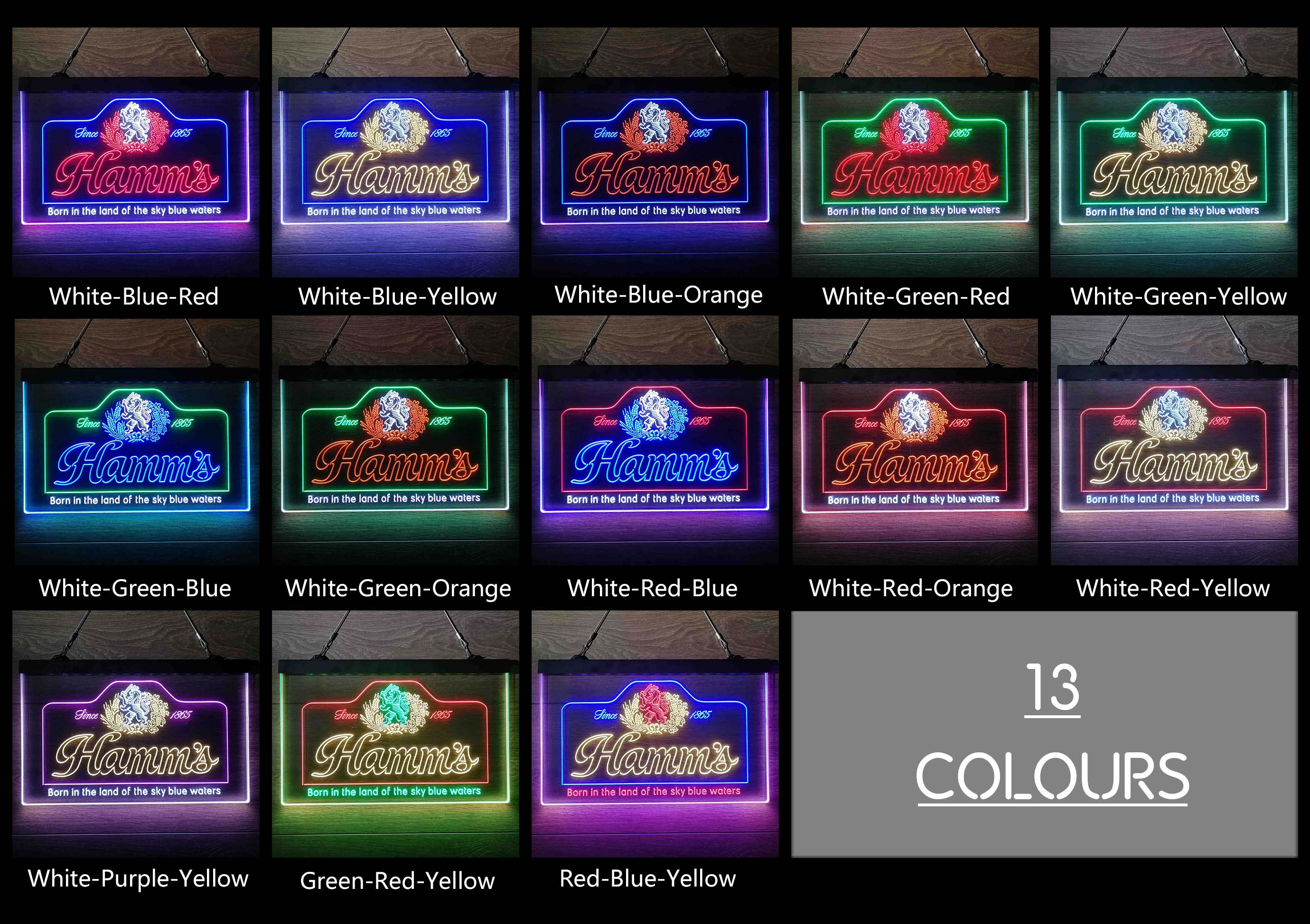 Create Your Own Custom Personalized Neon Word LED Sign - 3 colors