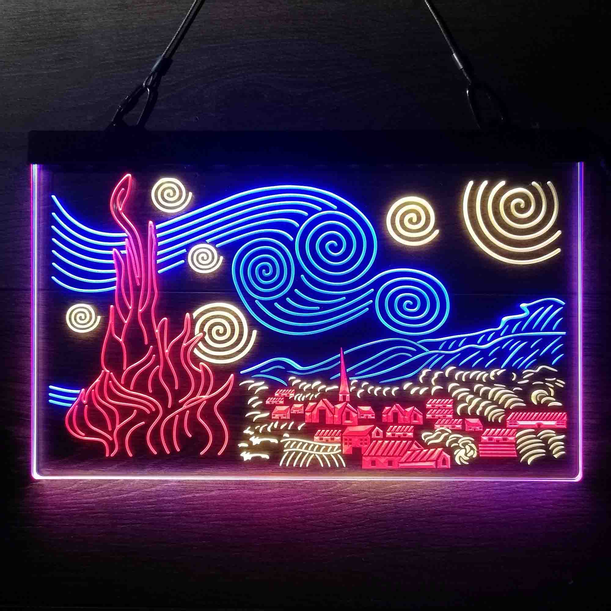 Create Your Own Custom Personalized Neon Word LED Sign - 3 colors