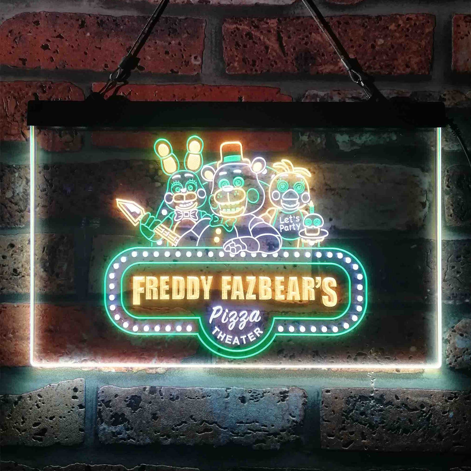 Freddy's Fazbear's  Neon LED Sign 3 Colors