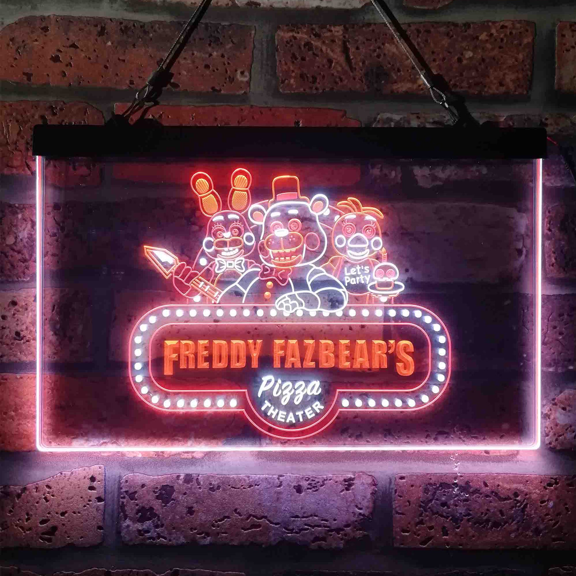Freddy's Fazbear Five Nights At Freddy's Neon LED Sign 3 Colors