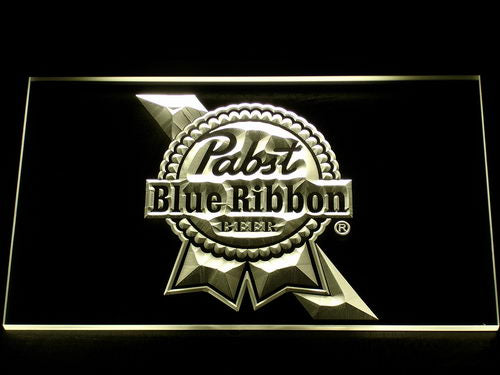 Pabst Blue Ribbon Beer Neon Light LED Sign