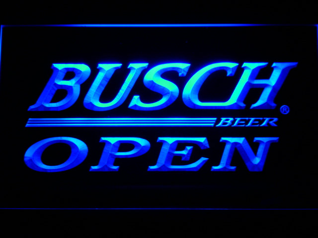 Busch Open Neon Light LED Sign