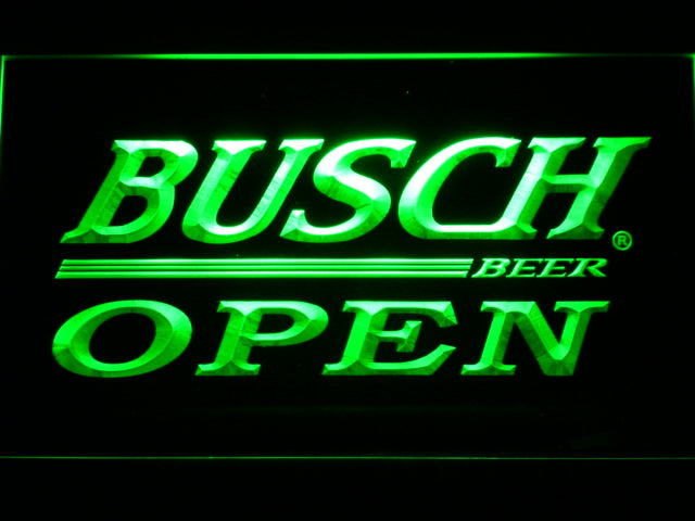 Busch Open Neon Light LED Sign