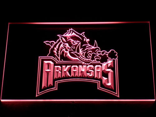 Arkansas Razorbacks Neon Light LED Sign