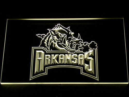 Arkansas Razorbacks Neon Light LED Sign