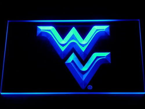 West Virginia Mountaineers Football Neon Light LED Sign