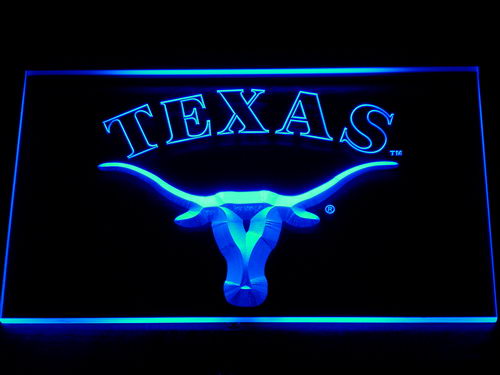 Texas Longhorns Helmet Football Neon Sign
