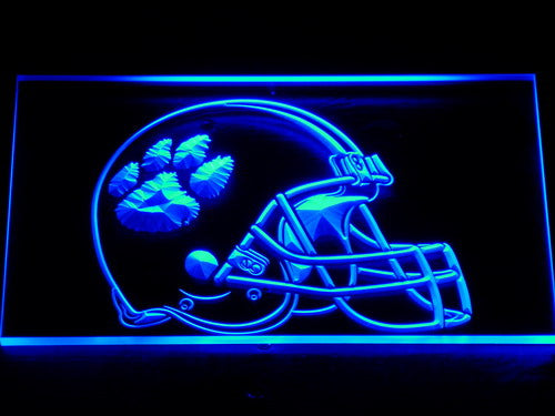 Clemson Tigers Football Neon LED Light Sign