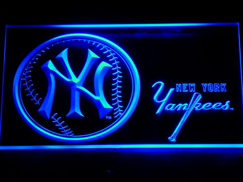 New York Yankees Baseball Neon Light LED Sign