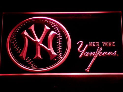New York Yankees Baseball Neon Light LED Sign