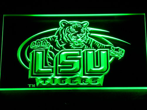 LSU Tigers Football Neon LED Light Sign