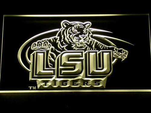 LSU Tigers Football Neon Sign
