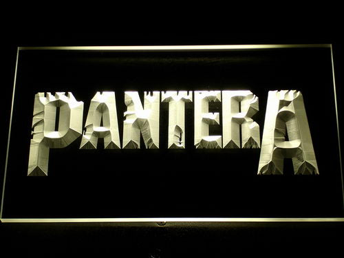 Pantera Heavy Metal Band Neon LED Light Sign