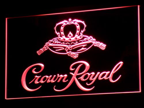 Crown Royal Beer Neon Light LED Sign