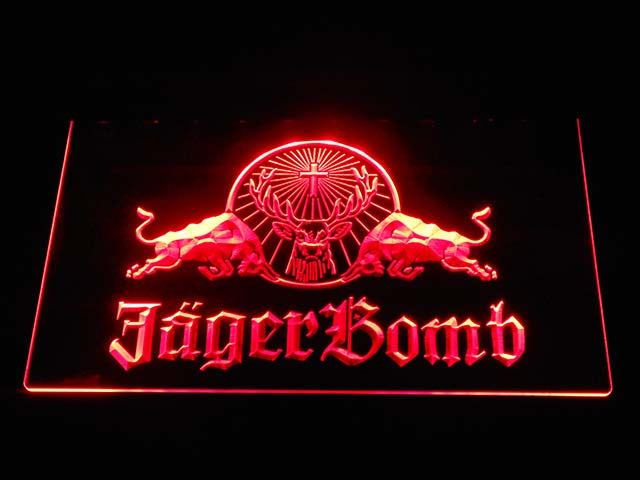 Jagermeister Jagerbomb Neon Light LED Sign