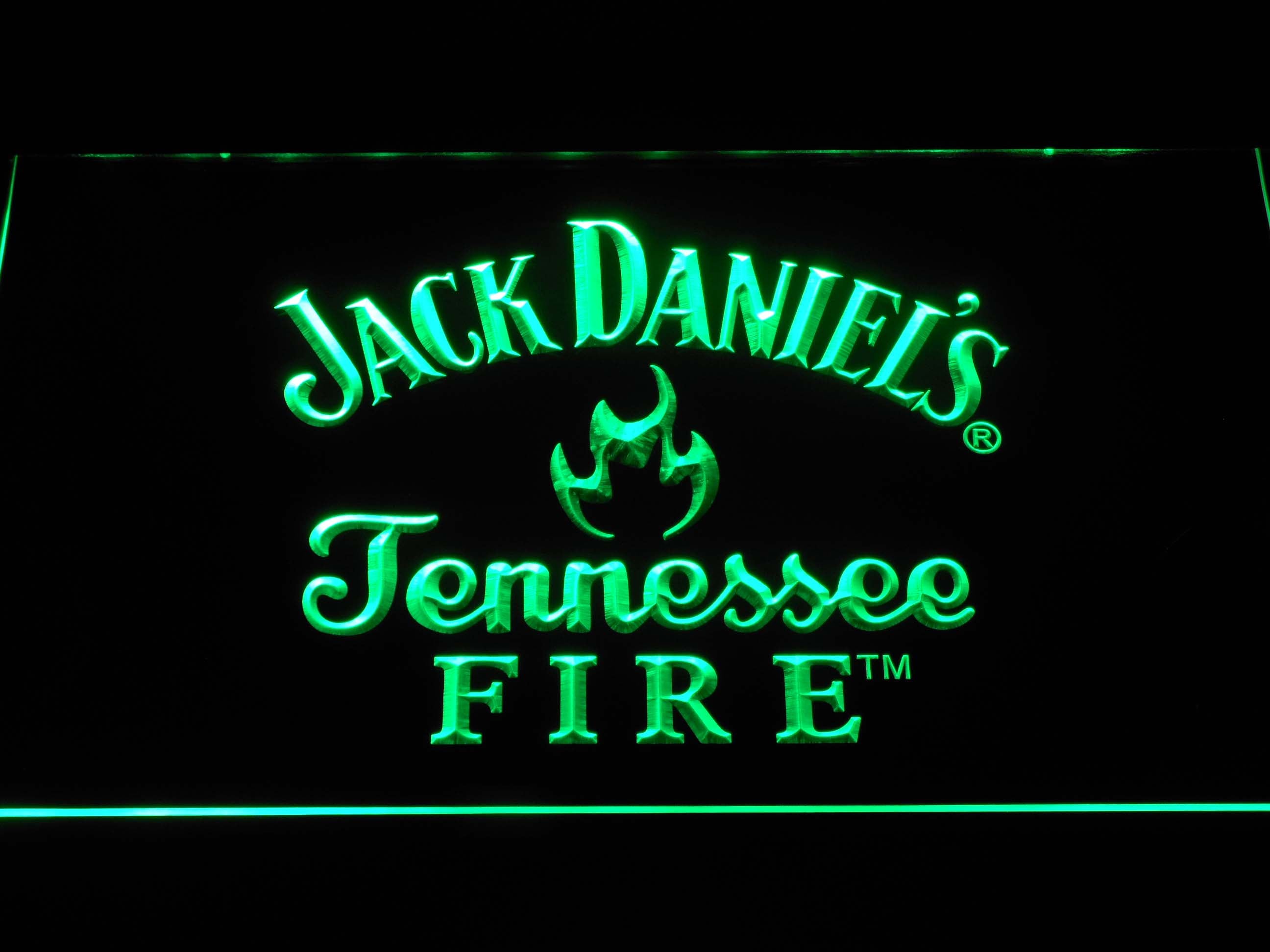 Jack Daniel's Old Tennessee Fire Neon Light LED Sign