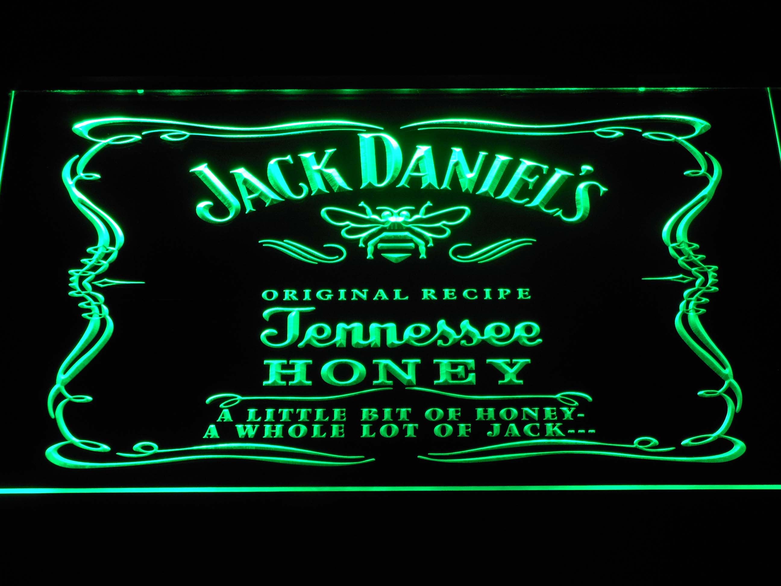 Jack Daniel's Tennessee Honey Neon Light LED Sign